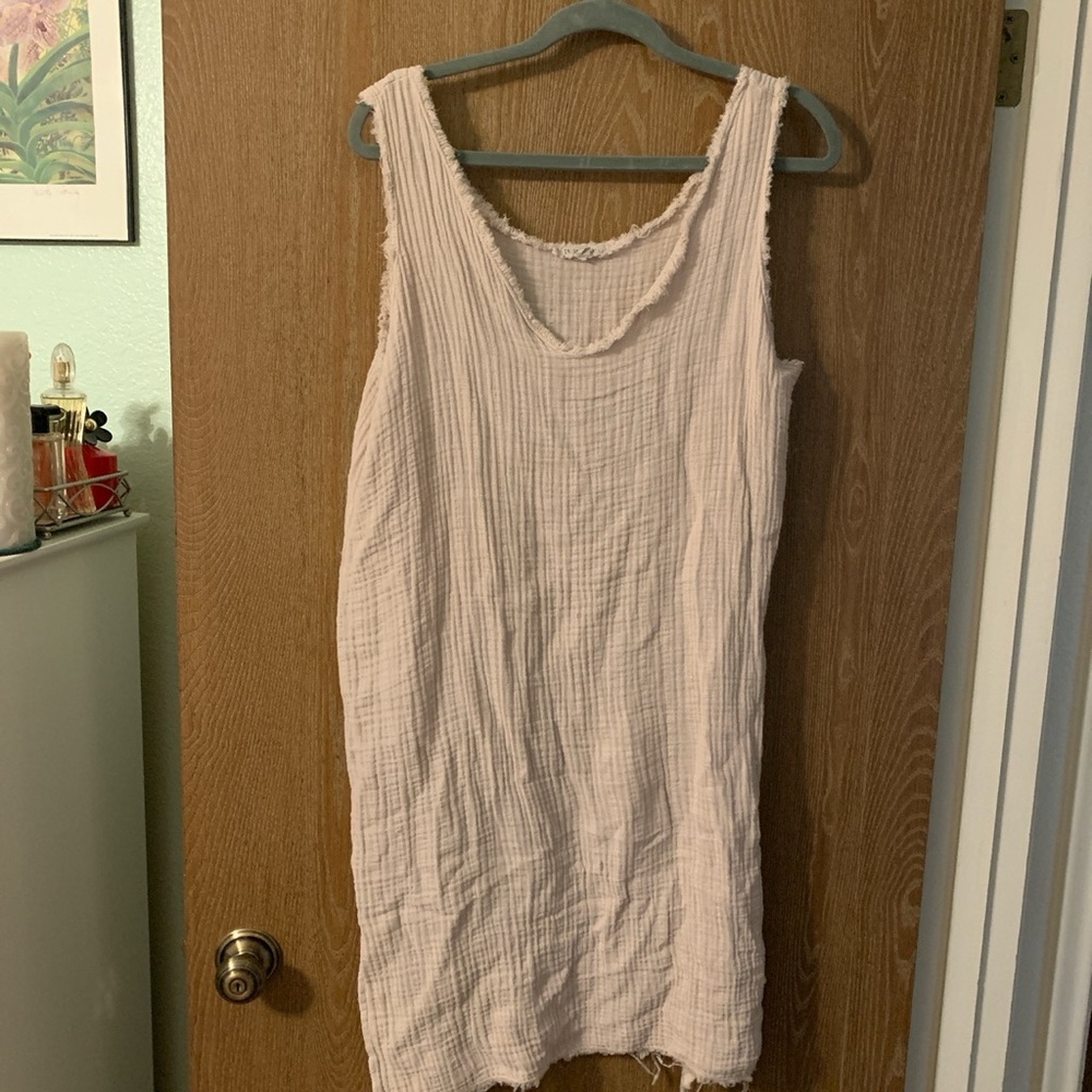 It Is Well L.A. beige midi dress